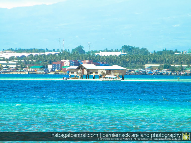 One of the stilted islands in Vanishing Island