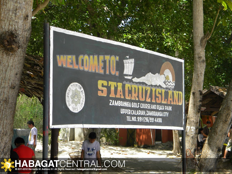 Santa Cruz Island Sign