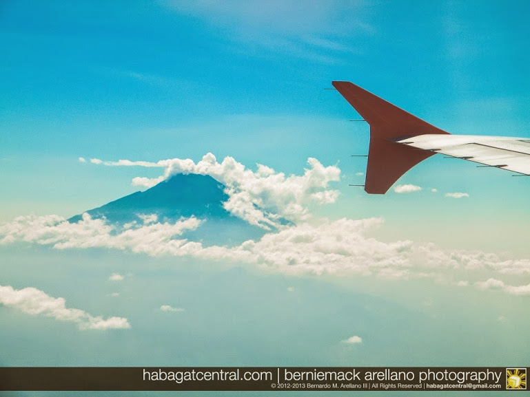 Gunung Merapi greets those who visit Yogya