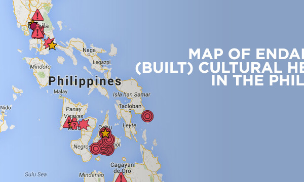 Map of Endangered (Built) Cultural Heritage Sites