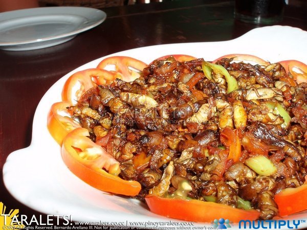 Crickets cooked adobo style