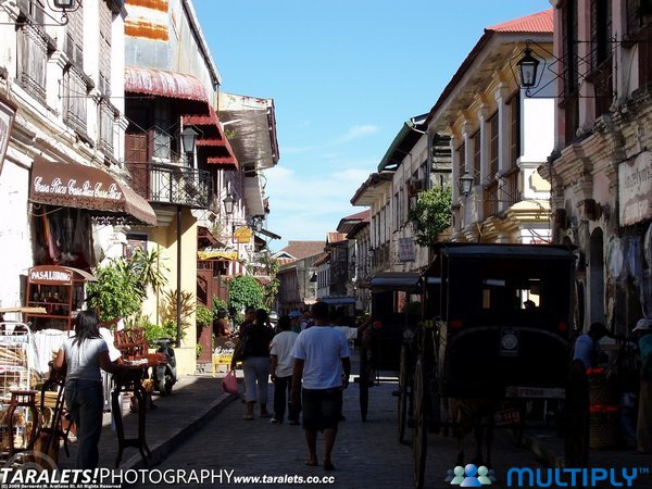 Calle Crisologo, Vigan City, Philippines Calle Crisologo, Vigan City, Philippines